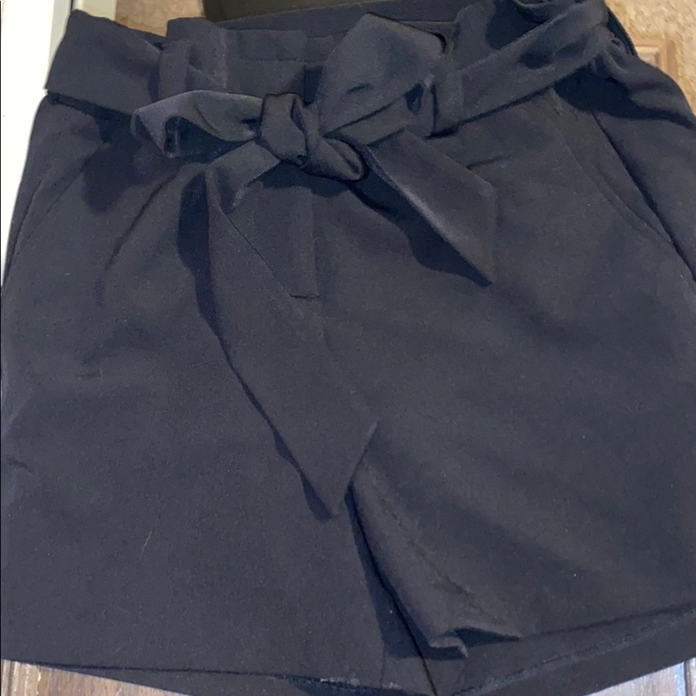 Black shorts